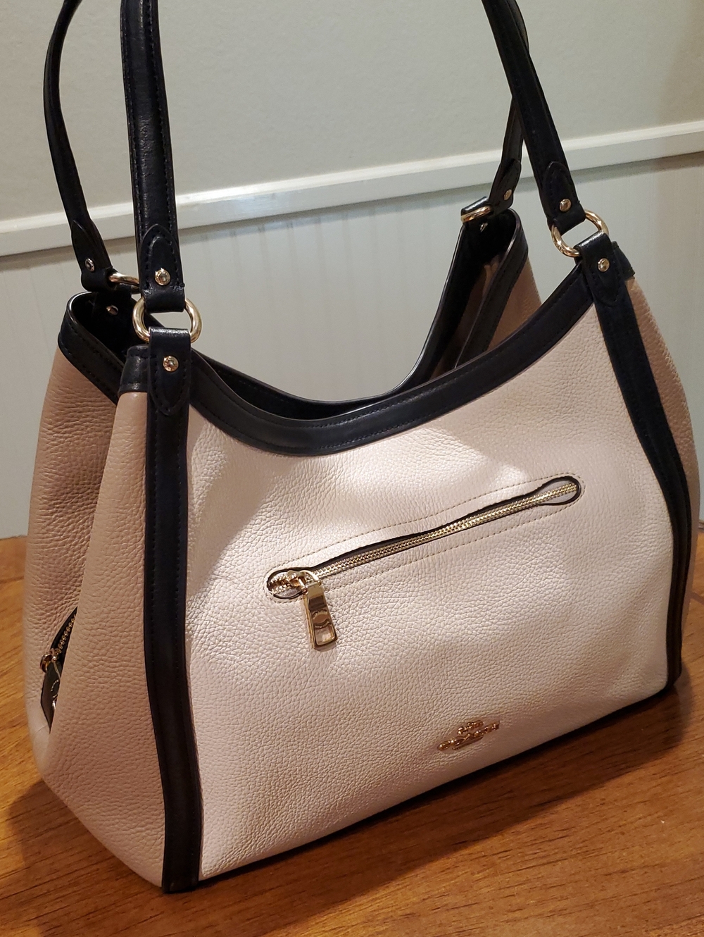 Like NEW Coach Colorblock Kristy Shoulder Bag - Picture 14 of 14